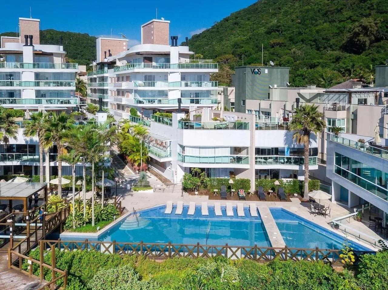 Varandas Do Atlantico 101A - Excelente Apartamento Em Condominio De Luxo A Beira Mar - Piscina Climatizada - Academia - Bombinhas Esterno foto