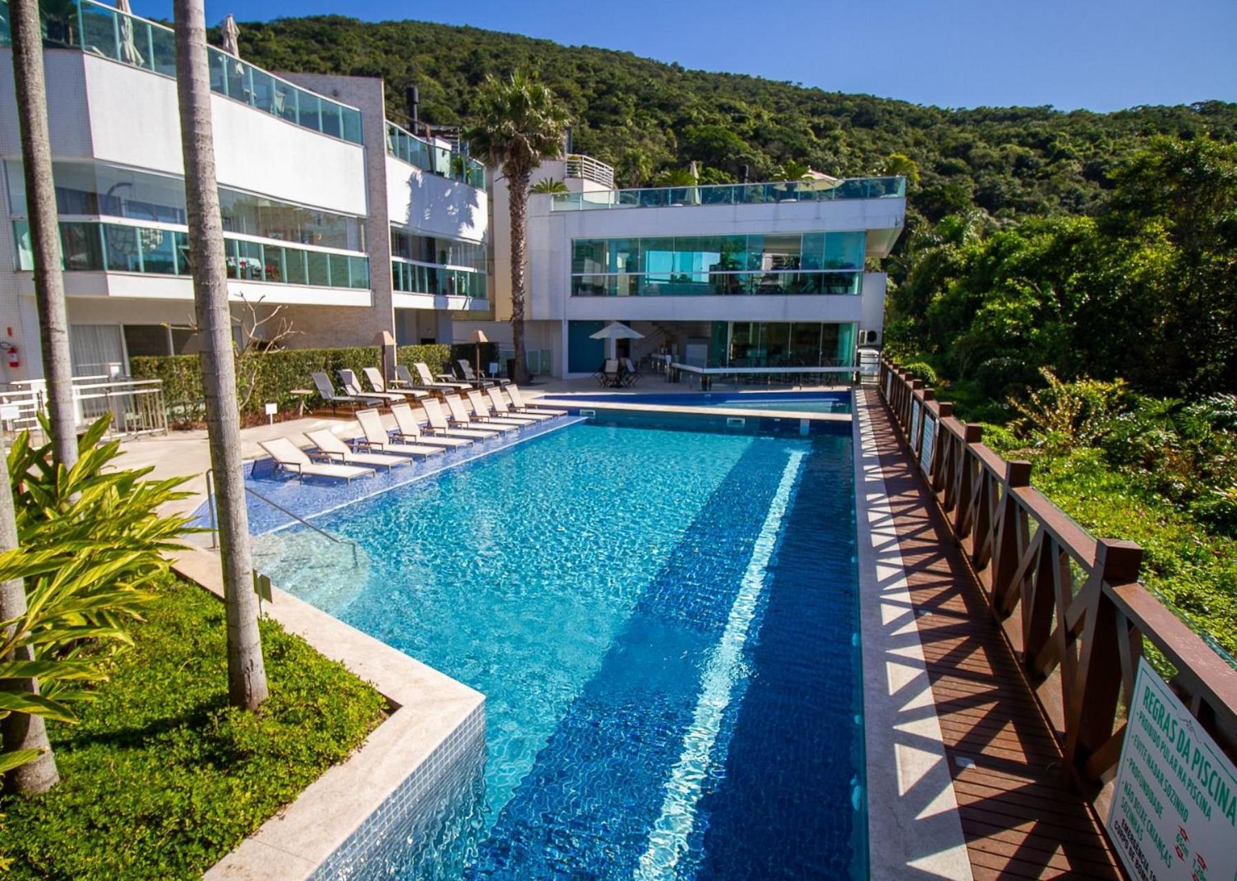 Varandas Do Atlantico 101A - Excelente Apartamento Em Condominio De Luxo A Beira Mar - Piscina Climatizada - Academia - Bombinhas Esterno foto