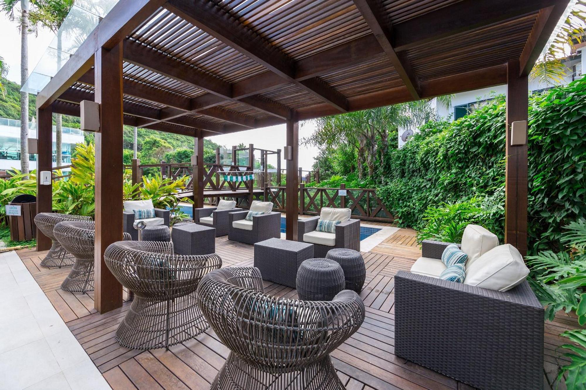 Varandas Do Atlantico 101A - Excelente Apartamento Em Condominio De Luxo A Beira Mar - Piscina Climatizada - Academia - Bombinhas Esterno foto