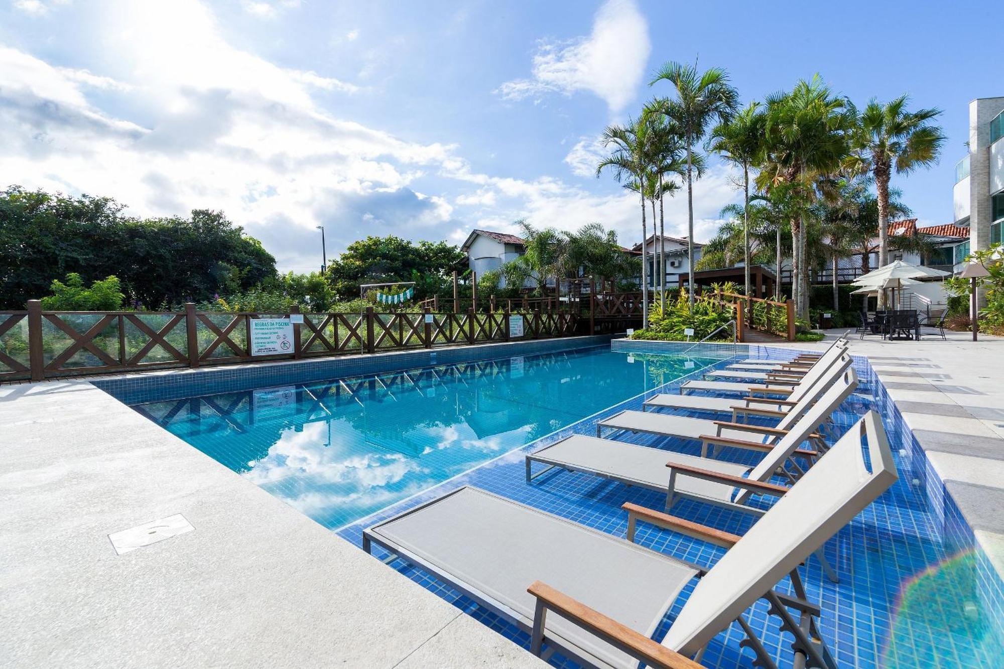 Varandas Do Atlantico 101A - Excelente Apartamento Em Condominio De Luxo A Beira Mar - Piscina Climatizada - Academia - Bombinhas Esterno foto