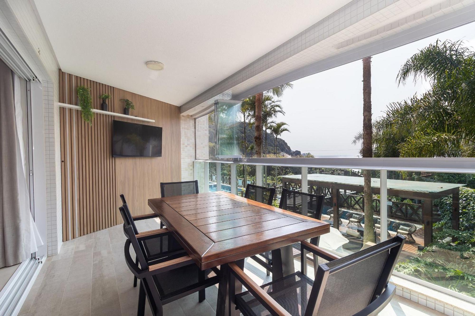 Varandas Do Atlantico 101A - Excelente Apartamento Em Condominio De Luxo A Beira Mar - Piscina Climatizada - Academia - Bombinhas Esterno foto