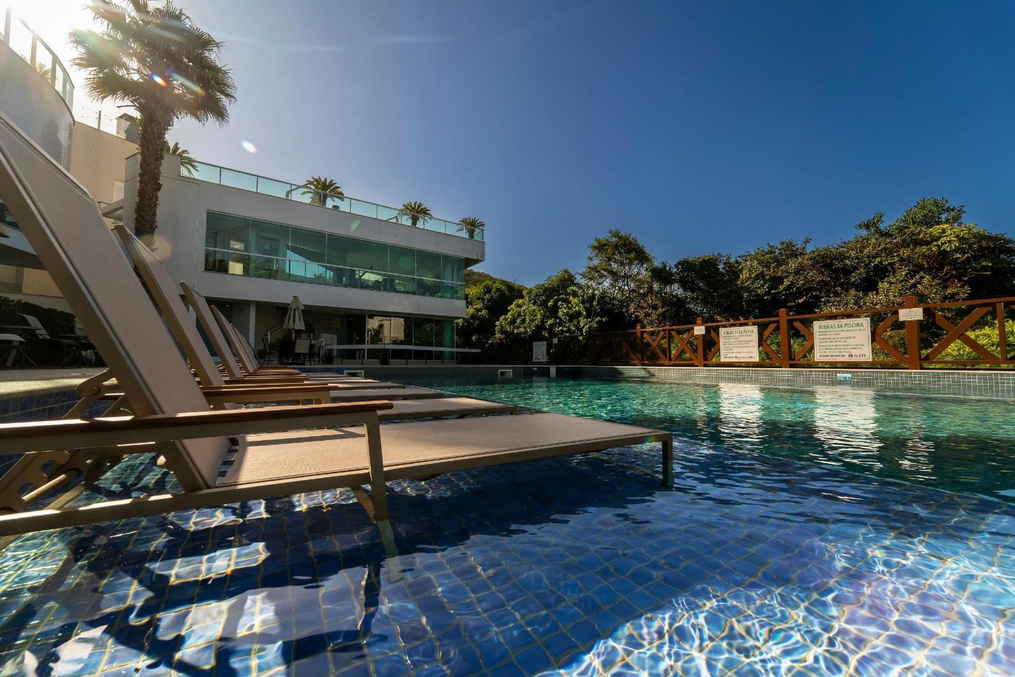 Varandas Do Atlantico 101A - Excelente Apartamento Em Condominio De Luxo A Beira Mar - Piscina Climatizada - Academia - Bombinhas Esterno foto