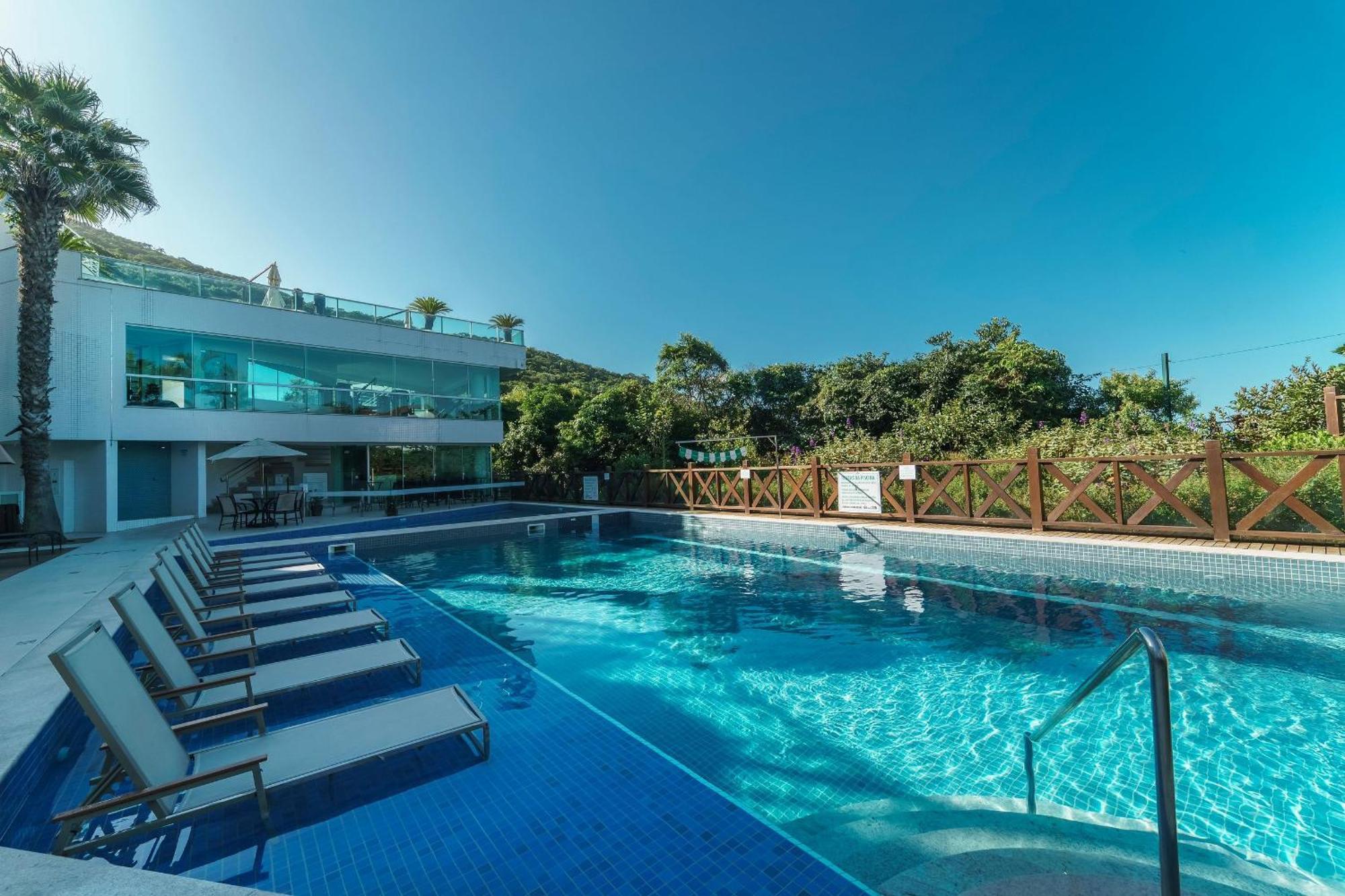 Varandas Do Atlantico 101A - Excelente Apartamento Em Condominio De Luxo A Beira Mar - Piscina Climatizada - Academia - Bombinhas Esterno foto